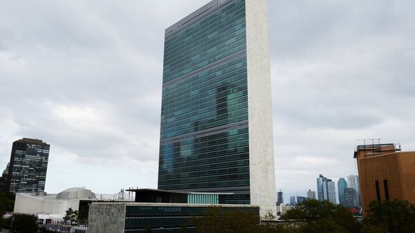 Штаб-квартира Организации объединенных наций в Нью-Йорке, США Штаб-квартира Организации объединенных наций в Нью-Йорке, США