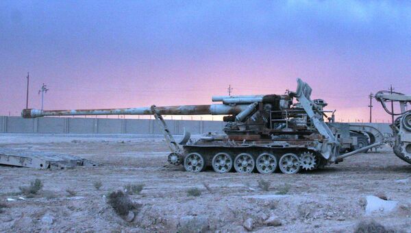 САУ Коксан, захваченная американскими военными в Ираке САУ Коксан, захваченная американскими военными в Ираке
