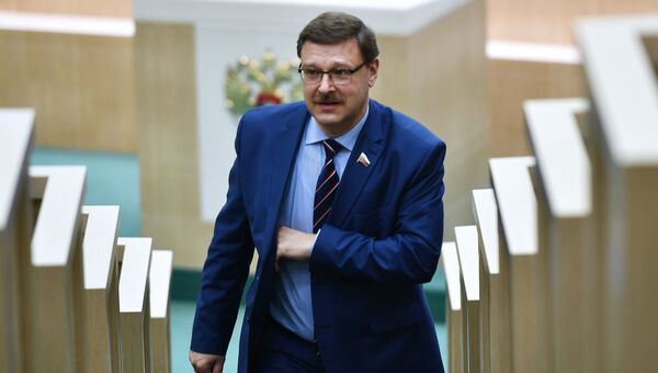 Председатель Комитета Совета Федерации по международным делам Константин Косачев. Архивное фото Председатель Комитета Совета Федерации по международным делам Константин Косачев. Архивное фото