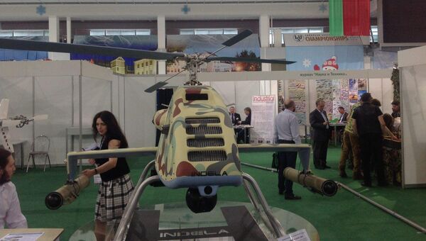 Белоруссия представила на выставке MILEX-2017 разведывательно-ударный вертолет INDELA-I.N. SKY Белоруссия представила на выставке MILEX-2017 разведывательно-ударный вертолет INDELA-I.N. SKY