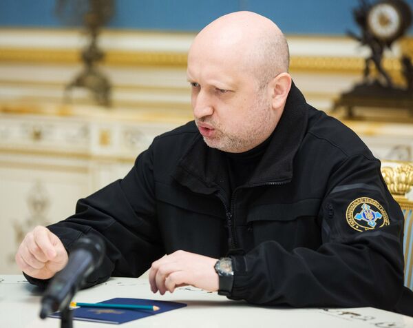 Секретарь Совета национальной безопасности и обороны Украины Александр Турчинов Секретарь Совета национальной безопасности и обороны Украины Александр Турчинов