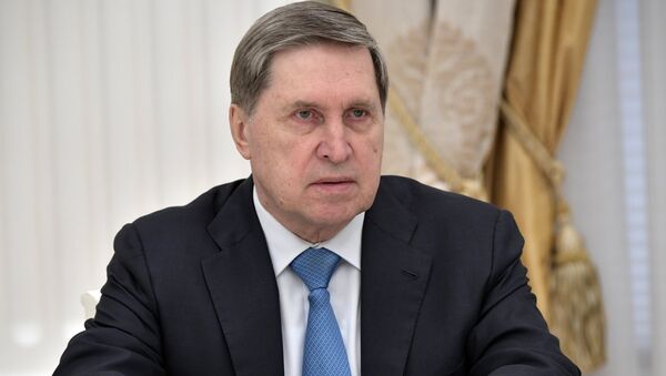 Помощник президента РФ Юрий Ушаков. Архивное фото Помощник президента РФ Юрий Ушаков. Архивное фото