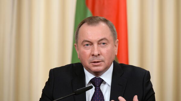 Министр иностранных дел Белоруссии Владимир Макей Министр иностранных дел Белоруссии Владимир Макей