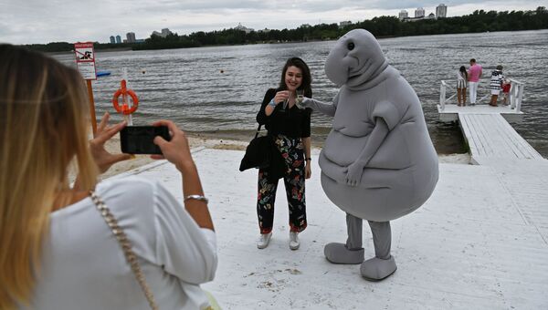 Посетители на фестивале-показе Каннские львы в Москве Посетители на фестивале-показе Каннские львы в Москве