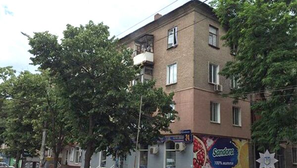 Дом по ул. Сичеславской в городе Кривой Рог, где произошел взрыв Дом по ул. Сичеславской в городе Кривой Рог, где произошел взрыв