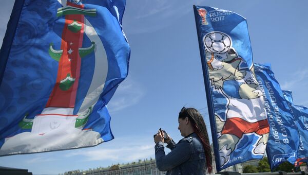 Подготовка к Кубку конфедераций-2017 в Санкт-Петербурге Подготовка к Кубку конфедераций-2017 в Санкт-Петербурге