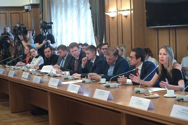 Заседание Совета блогеров в Государственной Думе Заседание Совета блогеров в Государственной Думе