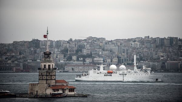 Корабль-разведчик ВМС Франции Дюпюи де Лом Корабль-разведчик ВМС Франции Дюпюи де Лом