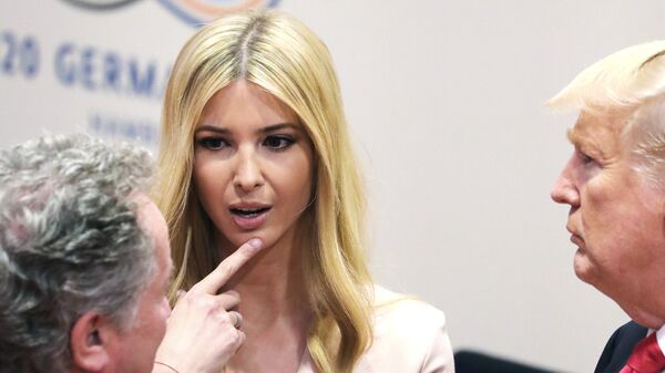 Дочь Дональда Трампа Иванка Трамп на саммите Группы двадцати G20. 8 июля 2017 Дочь Дональда Трампа Иванка Трамп на саммите Группы двадцати G20. 8 июля 2017