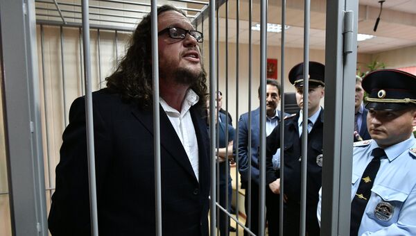 Сергей Полонский во время оглашения приговора в Пресненском суде Москвы. 12 июля 2017 Сергей Полонский во время оглашения приговора в Пресненском суде Москвы. 12 июля 2017
