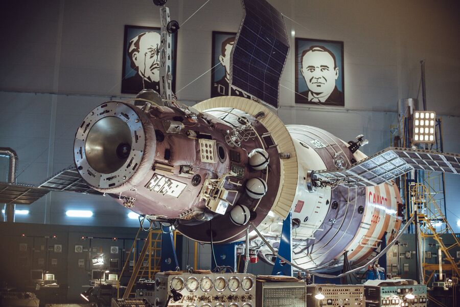Съемочная площадка фильма Салют-7 Съемочная площадка фильма Салют-7