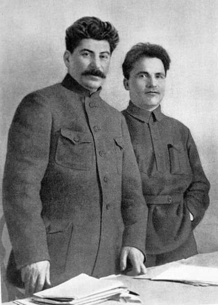 Иосиф Виссарионович Сталин и Сергей Миронович Киров Иосиф Виссарионович Сталин и Сергей Миронович Киров