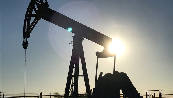Oil production in Texas, USA. Archival photo Oil production in Texas, USA. Archival photo