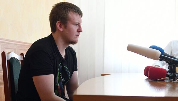 Задержанный на Украине россиянин Виктор Агеев. Архивное фото Задержанный на Украине россиянин Виктор Агеев. Архивное фото