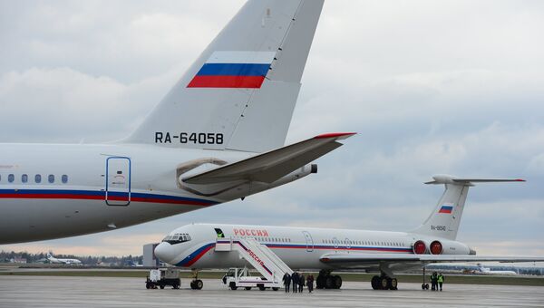 Самолеты Специального Летного Отряда Россия. Архивное фото Самолеты Специального Летного Отряда Россия. Архивное фото