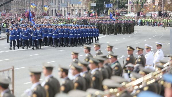 Участники парада в честь Дня независимости Украины в Киеве. 24 августа 2017 Участники парада в честь Дня независимости Украины в Киеве. 24 августа 2017