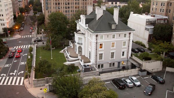 Здание российского торгового представительства в Вашингтоне Здание российского торгового представительства в Вашингтоне