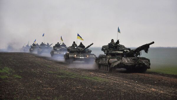 Танки ВСУ на востоке Украины Танки ВСУ на востоке Украины