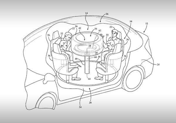 Патентное изображение Ford Патентное изображение Ford