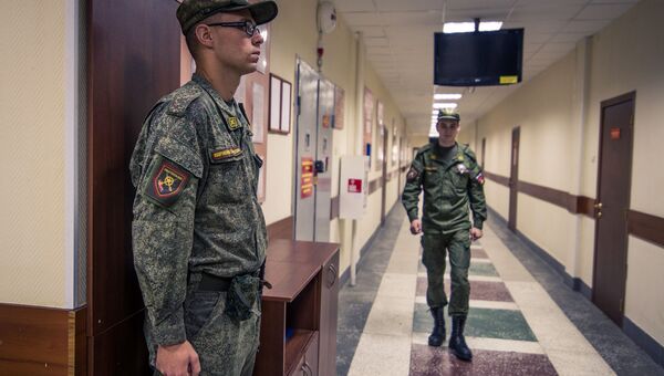 Военнослужащие в расположении Таманской дивизии Военнослужащие в расположении Таманской дивизии