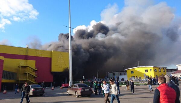 Пожар в торговом комплексе Синдика. 8 октября 2017 Пожар в торговом комплексе Синдика. 8 октября 2017