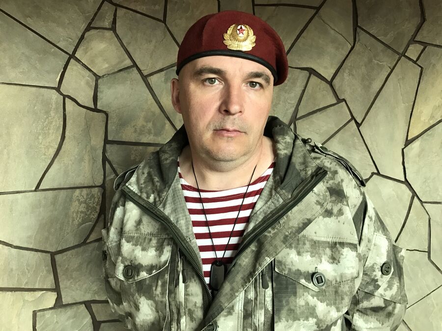 Офицер разведывательно-штурмового батальона Алексей Петров, позывной Кац, Донбасс Офицер разведывательно-штурмового батальона Алексей Петров, позывной Кац, Донбасс