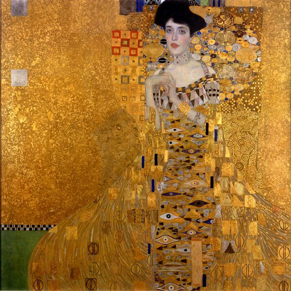 Густав Климт. Портрет Адели Блох-Бауэр I. 1907 Густав Климт. Портрет Адели Блох-Бауэр I. 1907