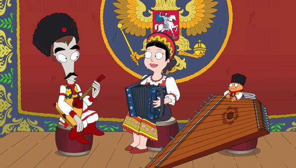 Кадр из мультсериала Американский папаша Кадр из мультсериала Американский папаша