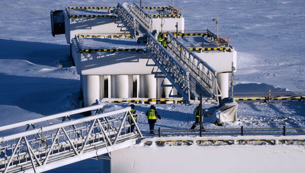Завод по производству сжиженного газа. Архивное фото Завод по производству сжиженного газа. Архивное фото