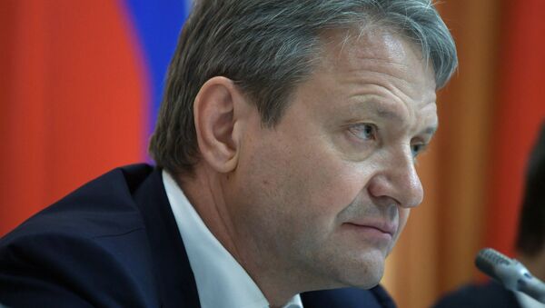 Министр сельского хозяйства РФ Александр Ткачёв. Архивное фото Министр сельского хозяйства РФ Александр Ткачёв. Архивное фото