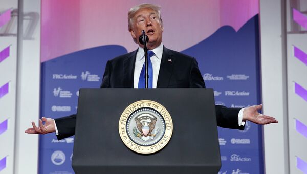 Президент США Дональд Трамп. Архивное фото Президент США Дональд Трамп. Архивное фото