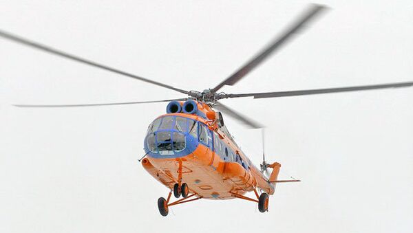 Вертолет Ми-8 авиакомпании Конверс Авиа. Архивное фото Вертолет Ми-8 авиакомпании Конверс Авиа. Архивное фото