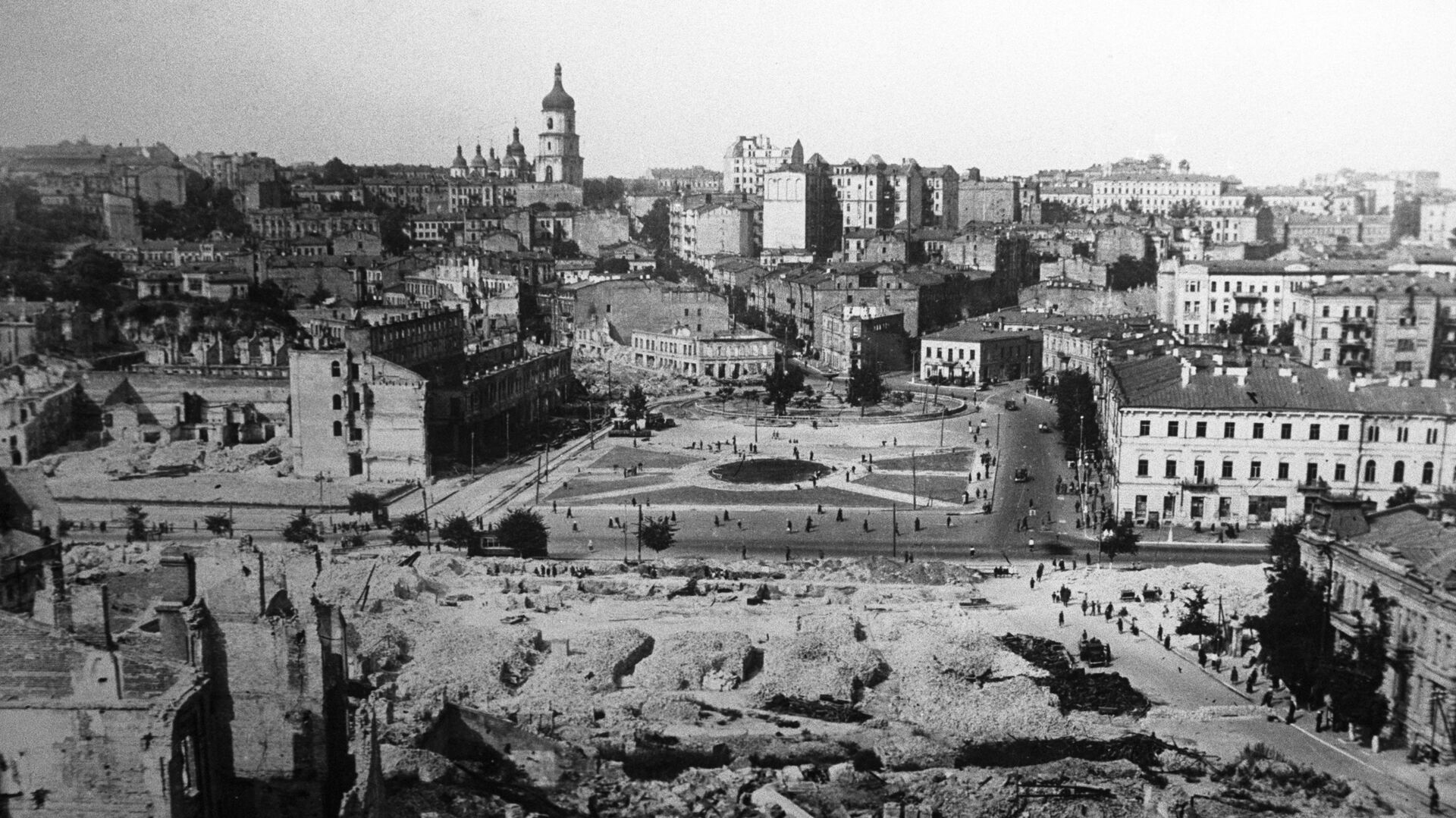 Вид разрушенного Киева - РИА Новости, 1920, 28.01.2021