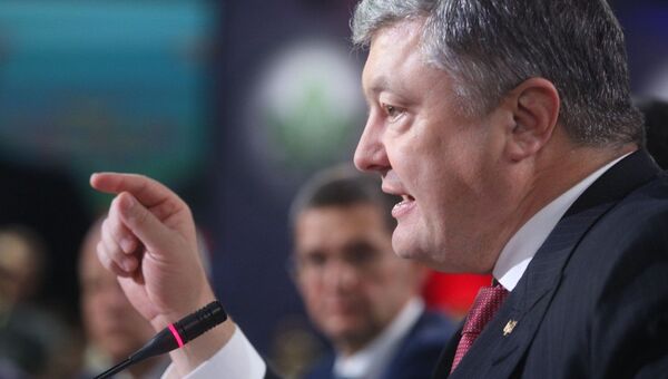 Президент Украины Петр Порошенко. Архивное фото Президент Украины Петр Порошенко. Архивное фото