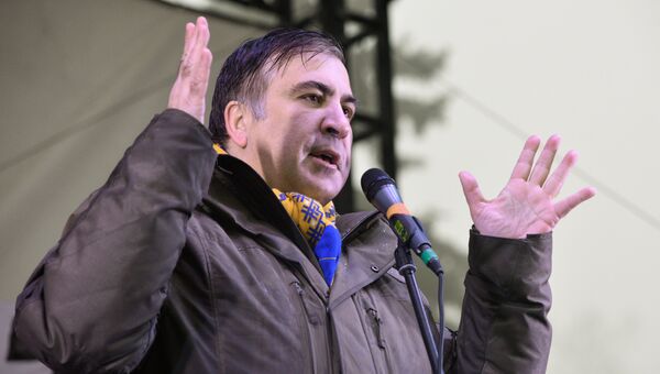 Экс-президент Грузии, экс-губернатор Одесской области Михаил Саакашвили. Архивное фото Экс-президент Грузии, экс-губернатор Одесской области Михаил Саакашвили. Архивное фото