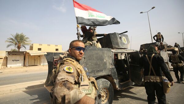 Иракские военные в провинции Анбар в районе ирако-сирийской границы. Архивное фото Иракские военные в провинции Анбар в районе ирако-сирийской границы. Архивное фото