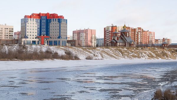 Вид на Новый Уренгой. Архивное фото Вид на Новый Уренгой. Архивное фото