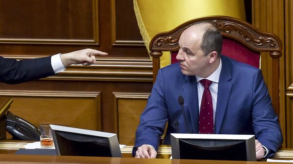 Председатель Верховной рады Украины Андрей Парубий Председатель Верховной рады Украины Андрей Парубий