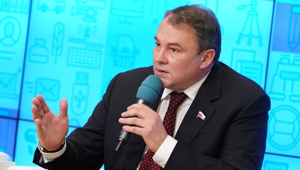 Заместитель председателя Государственной Думы РФ Петр Толстой. Архивное фото Заместитель председателя Государственной Думы РФ Петр Толстой. Архивное фото