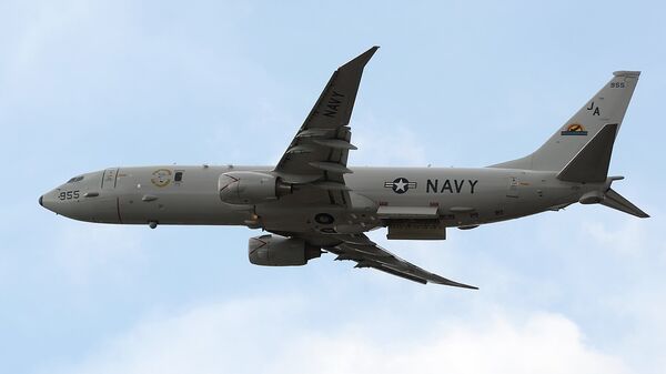 Американский самолет Boeing P-8A Poseidon Американский самолет Boeing P-8A Poseidon