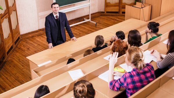 Лекция в университете Лекция в университете