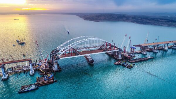 Строительство Крымского моста Строительство Крымского моста