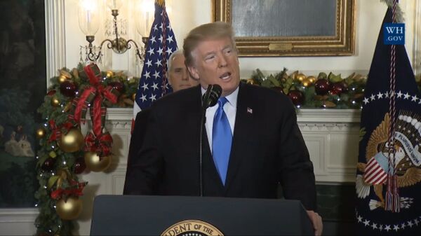 Настало время - Трамп о признании Иерусалима столицей Израиля Настало время - Трамп о признании Иерусалима столицей Израиля