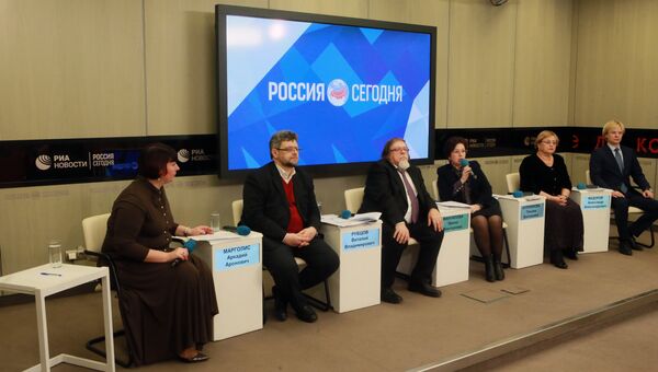 Круглый стол на тему: Учиться, чтобы учить: как готовят педагогов нового поколения в Международном мультимедийном пресс-центре МИА Россия сегодня. 13 декабря 2017 год Круглый стол на тему: Учиться, чтобы учить: как готовят педагогов нового поколения в Международном мультимедийном пресс-центре МИА Россия сегодня. 13 декабря 2017 год