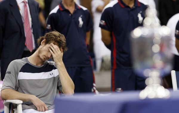 Энди Мюррей на US Open-2008 Энди Мюррей на US Open-2008
