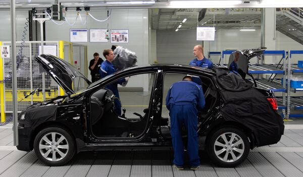 Автомобильный завод Hyundai в Петербурге Автомобильный завод Hyundai в Петербурге