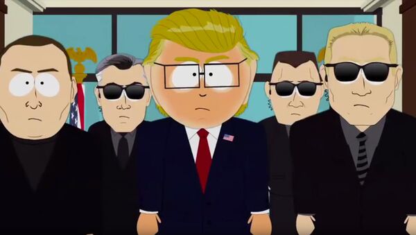 Кадр из мультфильма Южный парк (South Park) Кадр из мультфильма Южный парк (South Park)