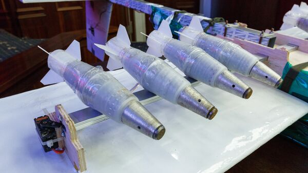 Беспилотный летательный аппарат, обнаруженный вблизи авиабазы Хмеймим в Сирии Беспилотный летательный аппарат, обнаруженный вблизи авиабазы Хмеймим в Сирии