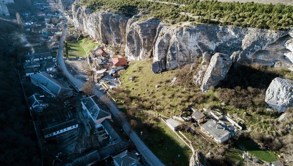 Одно из сел в Крыму Одно из сел в Крыму
