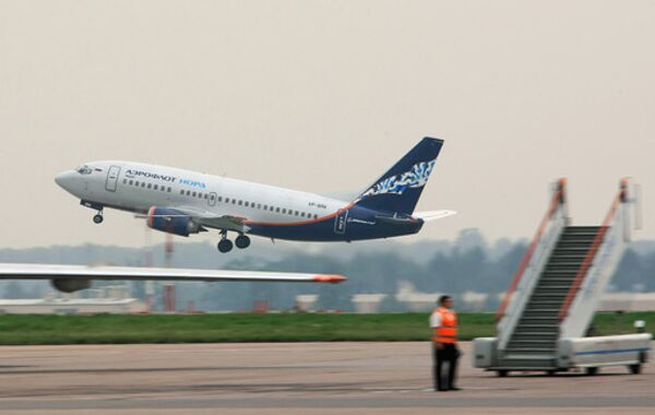 Самолет Боинг-737 авиакомпании Аэрофлот-Норд в аэропорту Шереметьево. Архив Самолет Боинг-737 авиакомпании Аэрофлот-Норд в аэропорту Шереметьево. Архив